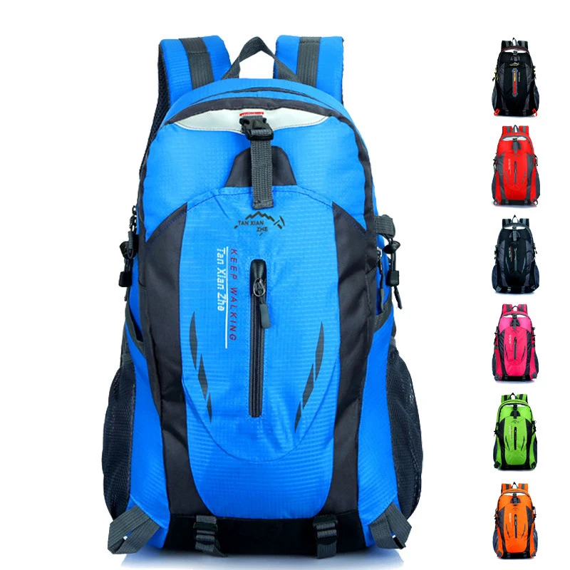 

Nylon Waterproof Travel Backpacks Men Women Sport Bag Boys Girls School Bag Backpack Mountaineering Out door Backpack