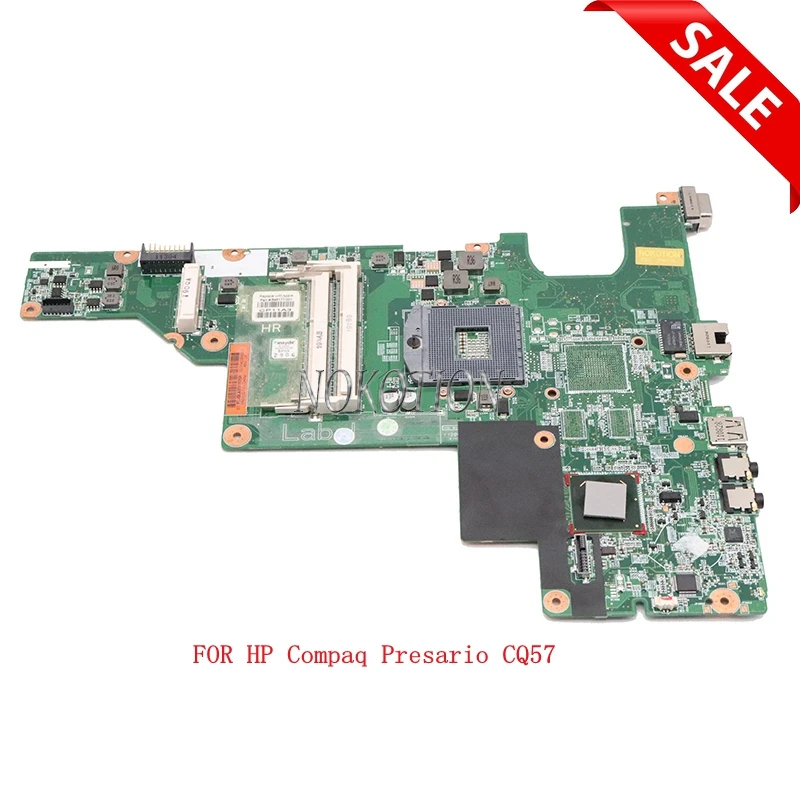 NOKOTION 646177-001 для hp Compaq Presario CQ57 CQ43 Материнская плата для ноутбука HM65