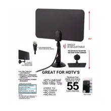 3 PlugUS AU EU HDTV VHF UHF DTV Digital TV Antenna ISDB ATSC DVB-T T2 HD 1080P High Def TV Fox TVScout TVFox ATSC Receiver Stick