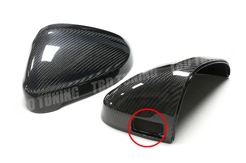Для Audi A4 S4 RS4 A5 S5 RS5 углеродного волокна зеркало заднего вида крышки A4 A5 Fit