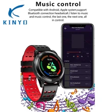 Многофункциональный смарт-браслет KY11, мужской женский браслет, удаленная фотография, смарт-браслет, совместимый с телефонами Android 4,4 и IOS 9,0