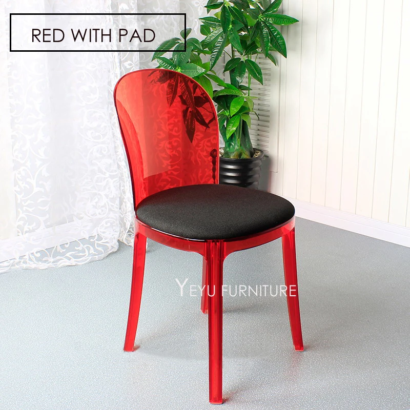 red with pad