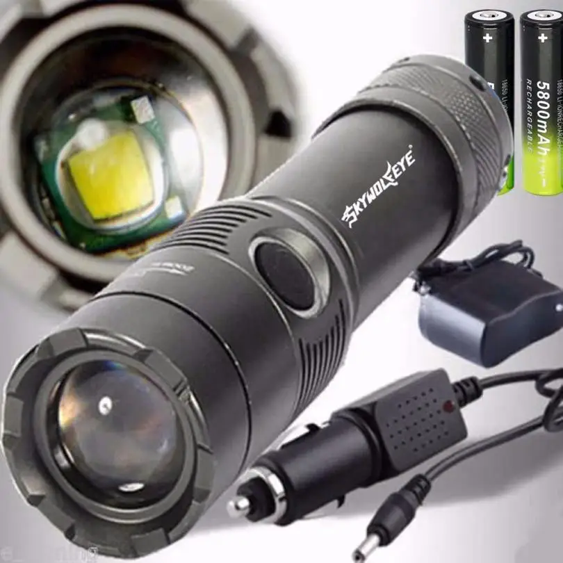 

2017 NEW BIKE LIGHT 3500LM XM-L T6 LED Rechargeable light Torch w/18650 Light Lamp September13
