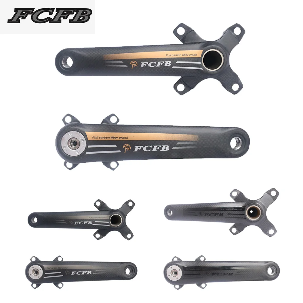 Buy 3K Matte FCFB Carbon Crank Bicycle Crank MTB Bike