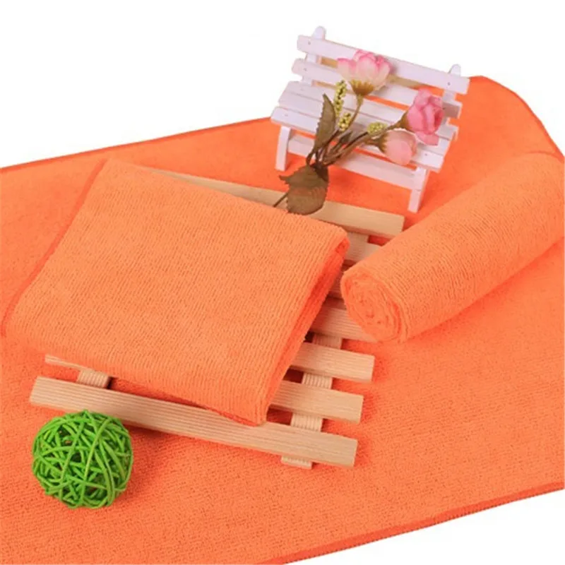 

Toilet cleaning cloth 30*40cm Orange towel Rag magic microfiber cleaning cloth without detergent cloth microfibra microfibre