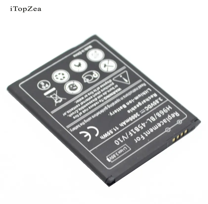 ITopZea 3x3000mAh BL-45B1F 교체 배터리 + 범용 USB 벽 충전기 LG V10 H968 H961N H900 H901 VS990 F600 F600L