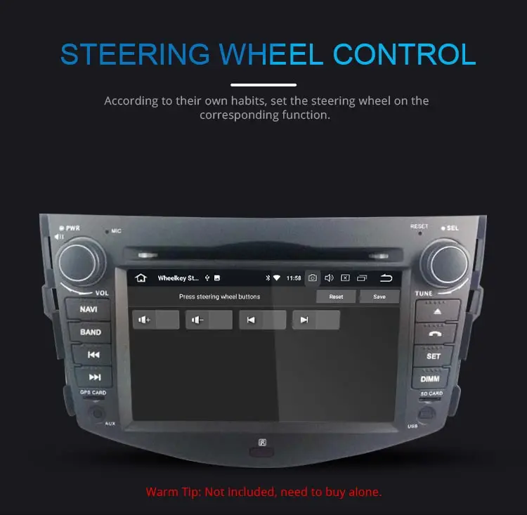 JDASTON Android 9,0 автомобильный dvd-плеер для Toyota RAV4 RAV 4 gps навигация 2 Din автомагнитола стерео Авто Аудио Восьмиядерный 4G+ 64G RDS