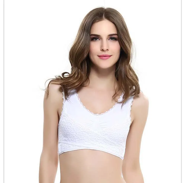 Queenral Sexy Push Up Bras For Women Underwear Wire Free Active Bra Brassiere Seamless Bralette Full Cup BH Lingerie Female     7