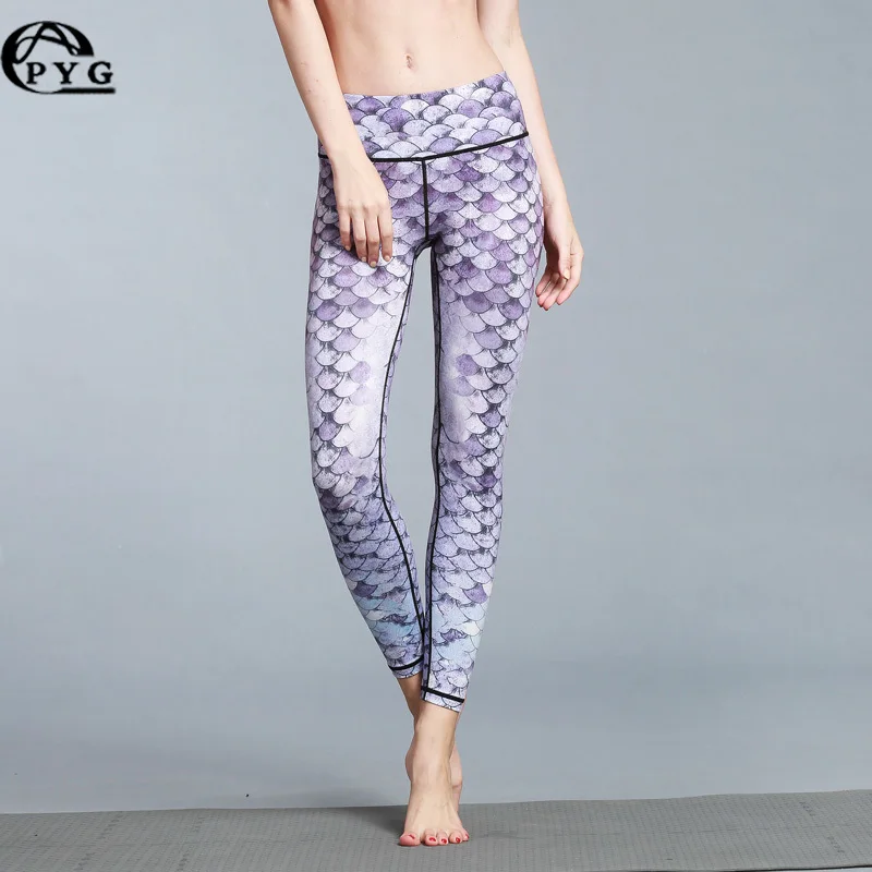 مثير الوركين رفع الطاووس الريشة اليوغا السراويل النساء الجوارب الرياضة البدنية الجري الجوارب السراويل اليوغا الرياضية