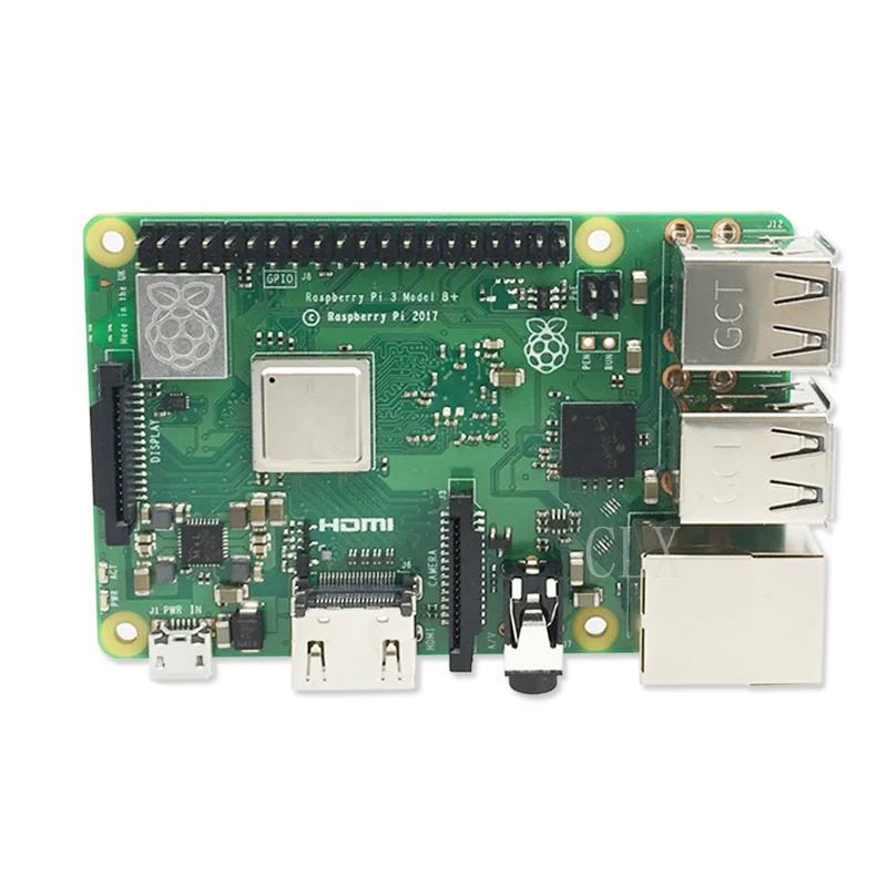 

2018 new original Raspberry Pi 3 Model B+ (plug) Built-in Broadcom 1.4GHz quad-core 64 bit processor Wifi Bluetooth and USB Port