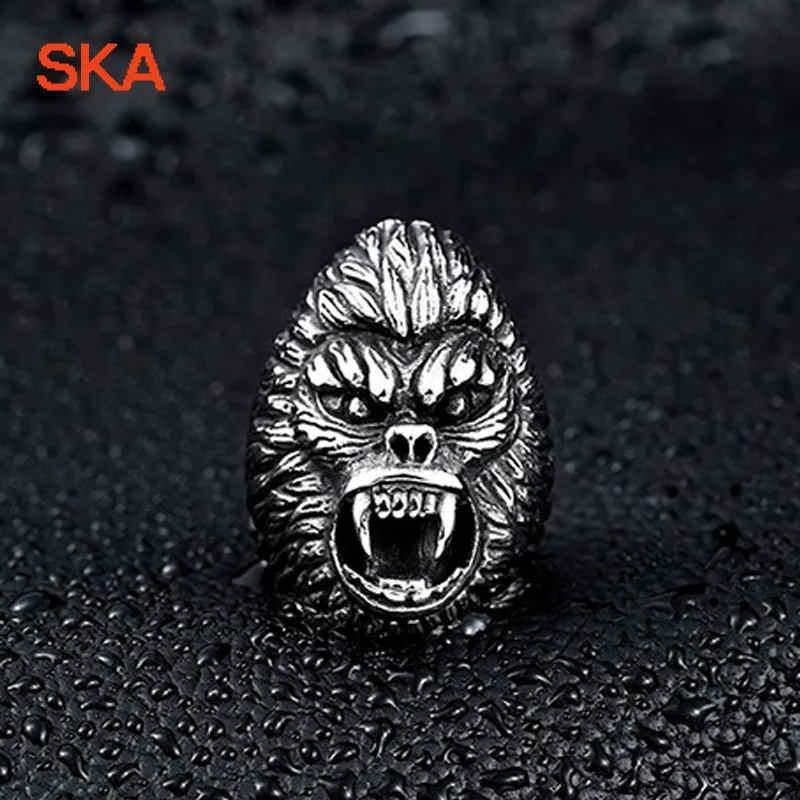 Кольцо СКА модные кольца для мужчин Anel Angry Great Sage Equalling Heaven Carve титановая сталь Панк