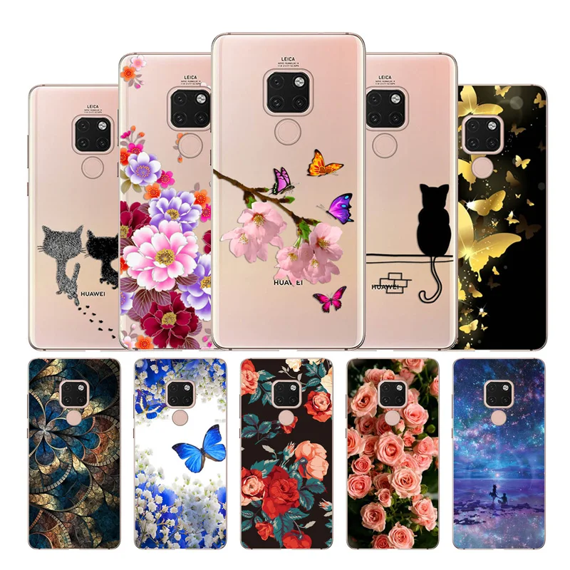 

Mate 20Pro Case on For Coque Huawei Mate 20 Pro Case Soft TPU Back Cover For Huawei Mate 20 X Case Cover Phone Case Mate 20 Capa