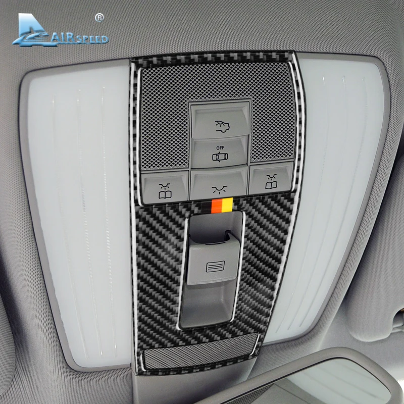 Airspeed для Mercedes Benz C Class W204 E W212 аксессуары из углеродного волокна салона автомобиля