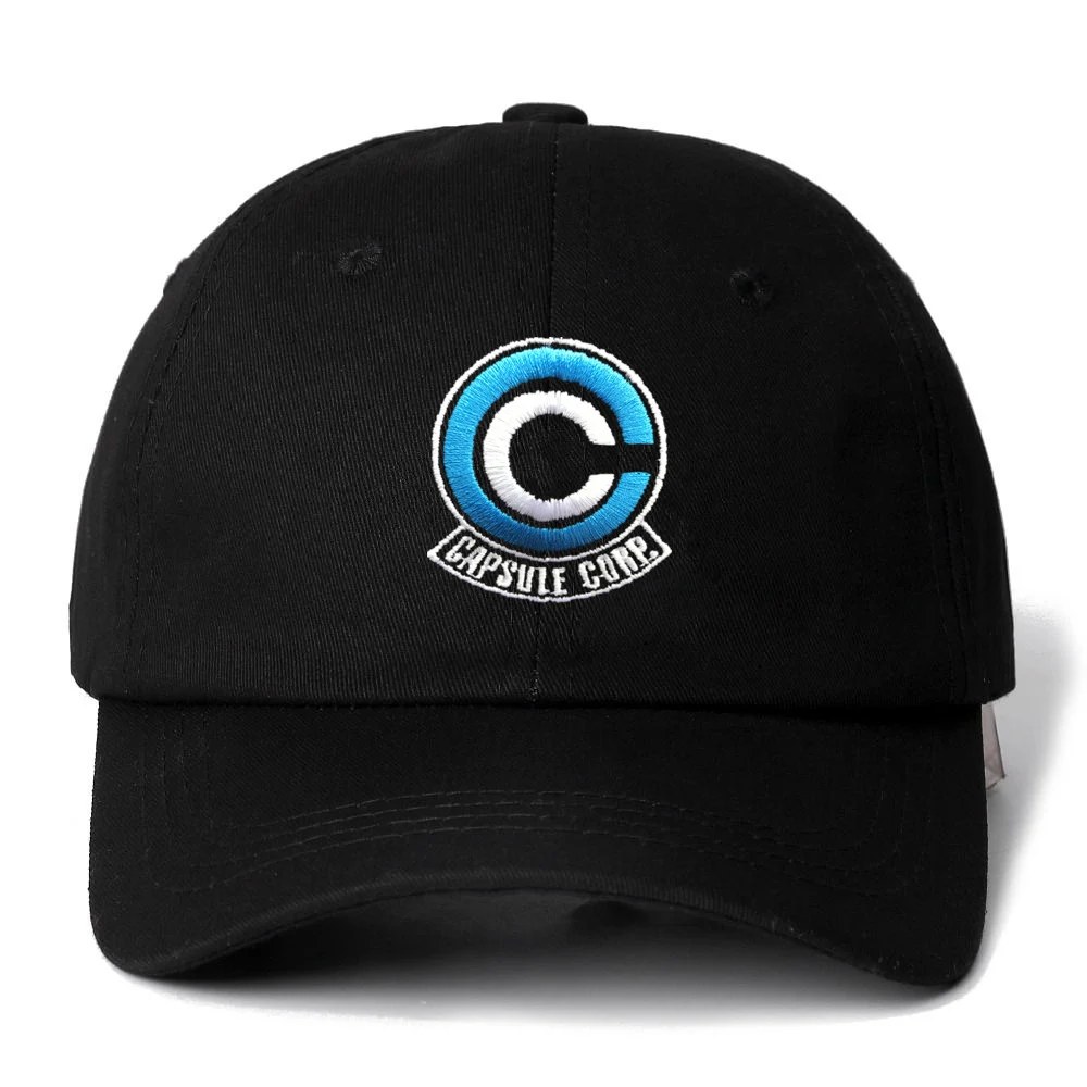 

Capsule corp. Dad Hat Dragon Ball Anime Cotton Embroidery Snapback Hats Unisex Baseball Caps Men Women Holiday Hats Dropshipping