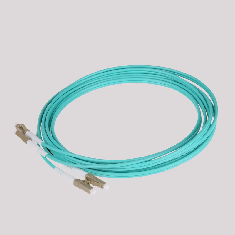 

Fiber Optic Patch Cord Multimode MM 3m LC to LC OM3 50/125 fiber optic patch cord factory Customize connector and length