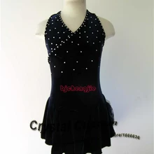 Платье для фигурного катания на заказ для девочек; новое Брендовое платье Vogue для соревнования в фигурном катании; детское платье; DR3255