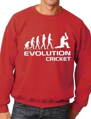 Свитер для крикета Evolution Of Cricket мужской джемпер высокого качества подарок на день