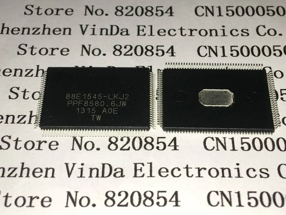 5 шт./лот 88E1545-A0-LKJ2C000 88E1545-LKJ2 88E1545 QFP128 | Электроника
