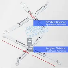 AUN Adjustable Projector Holder 4 in 1multifunction projector Bracket Ceiling Mount Loading 5KG Roof Projector Bracket