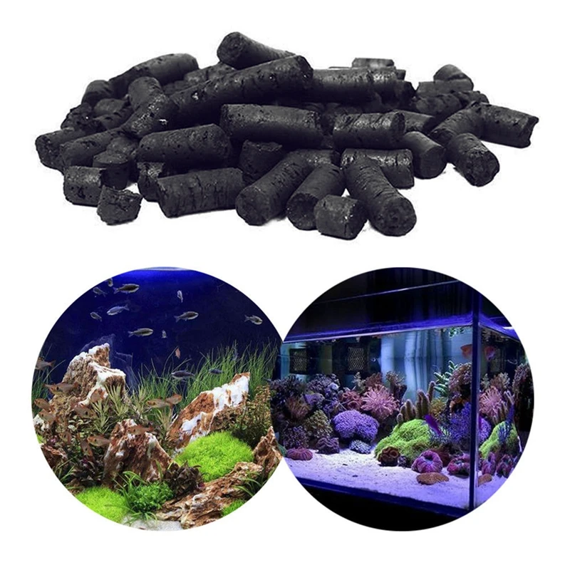 100gAquariumFishTankWaterFilterMediaCharcoalActivatedCarbon