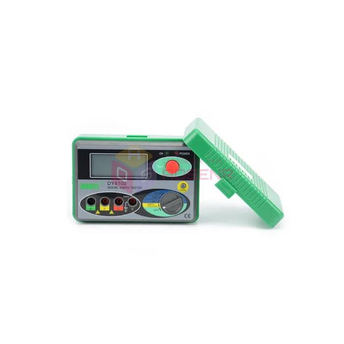 Megohmmeter 0 2000 Ом настоящий цифровой тестер земли DY4100 Измеритель сопротивления