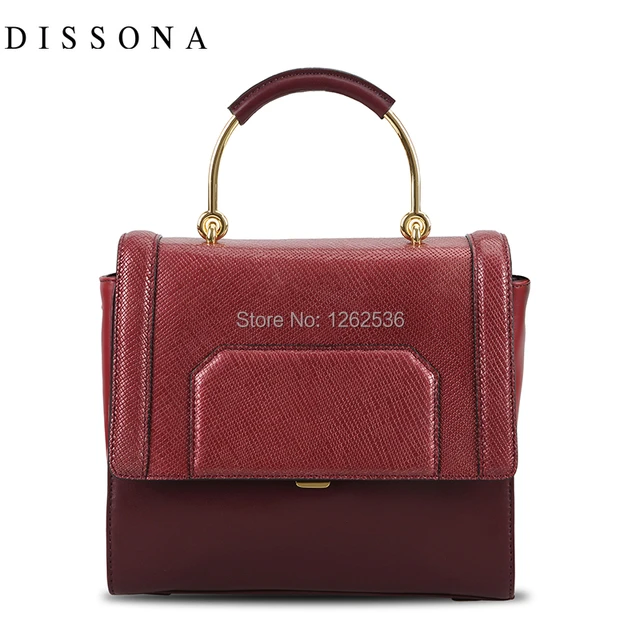 Dissona Pink Leather Bag