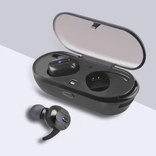 TI26 TWS Bluetooth Wireless Earphone Headphone HIFI Stereo Sports Travel Headset Binaural Stereo Black Wireless Headphone