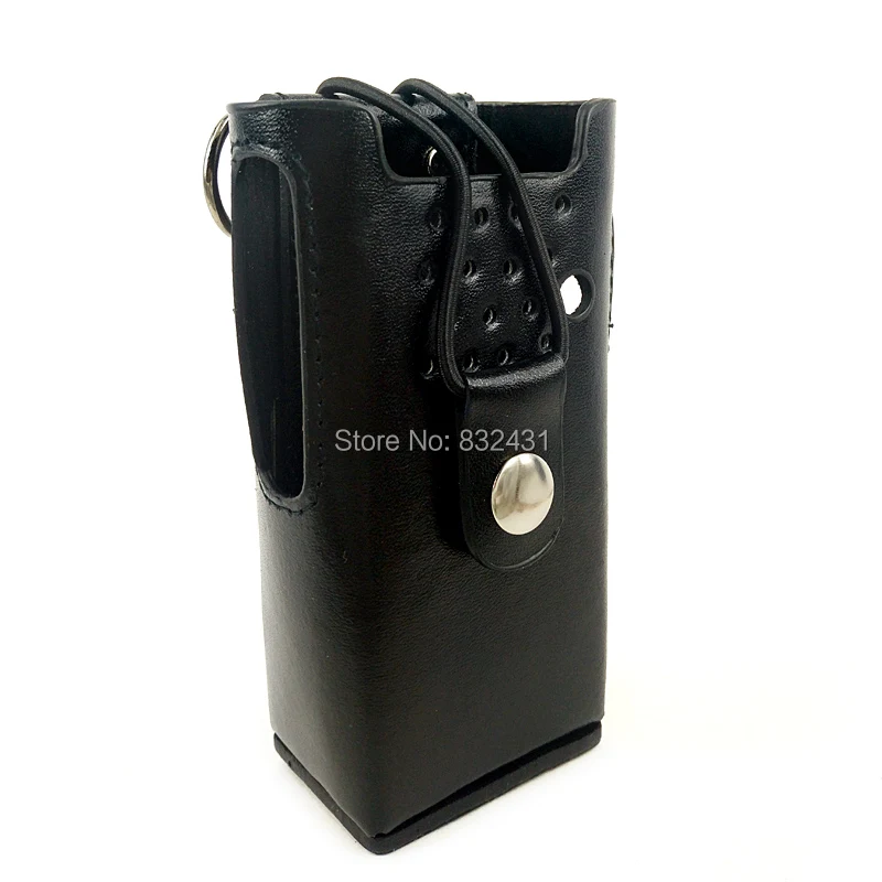 Walkie Talkie кожаный защитный рукав жесткий Кобура сумка чехол для MOTOROLA GP3688 CP200 CP040 CP140 двухстороннее радио