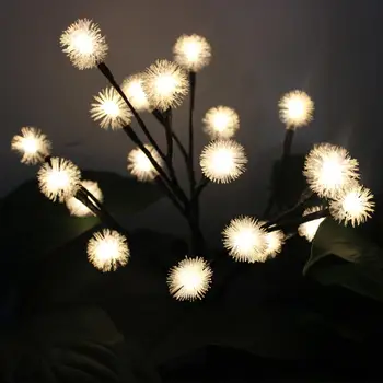

Solar 20 LED Tree Light IP44 Waterproof Snowy Tree Light Indoor Decorative Lighting with 600mah AA Ni-MH rechargeable battery
