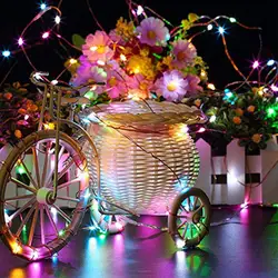 Рождественский Декор гирлянды электрические плагины многоцветные изменения 100 светодио дный 2018 Новое поступление Лидер продаж