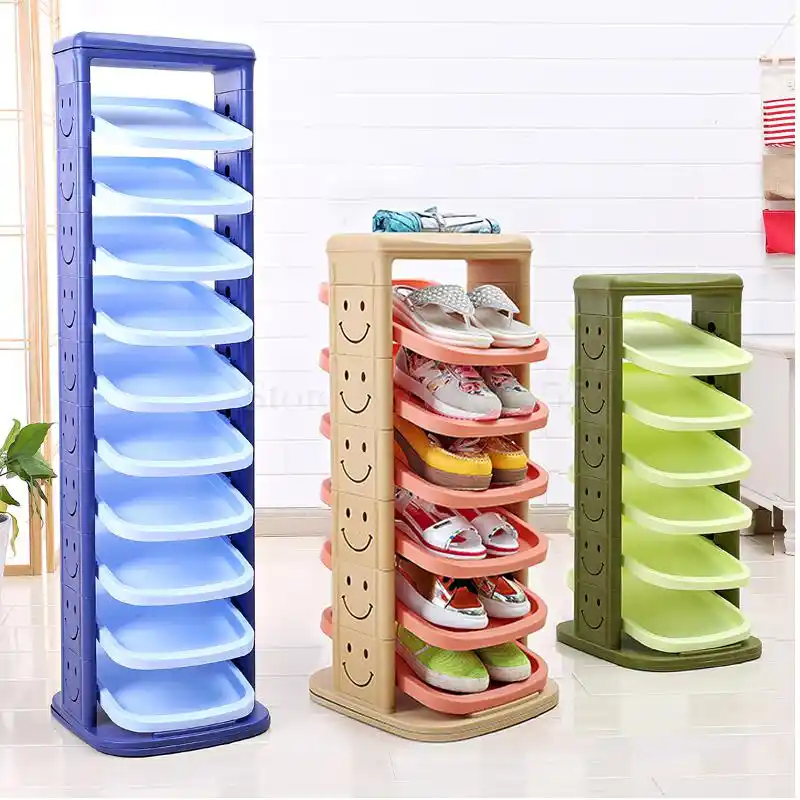 Rotating Shoe Rack Multi Layer Simple Household Door Vertical Shoe