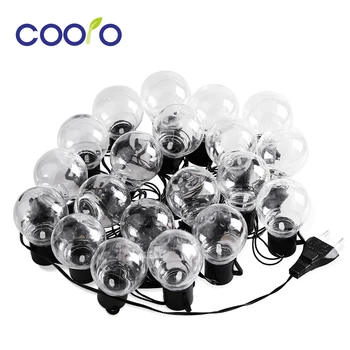 

New Year 6M Fairy Garland LED Ball String Lights Waterproof For Christmas Tree Wedding Home Indoor Outdoor Decoration 110/220V