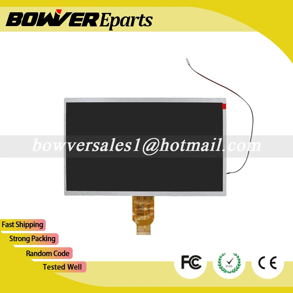 

A+ Secondhand 10.1''inch DX1010BE40B0.V3 FC101TFTCP40A KR101LE3S TFT LCD Display SCREEN 1024*600 for ALLWINNER A10 A13 tablet