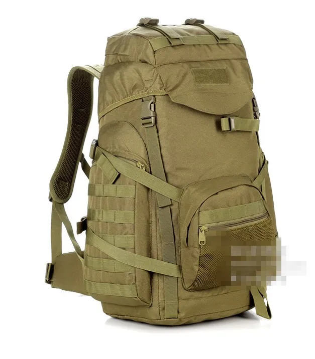 Новинка, мужской и женский рюкзак унисекс в стиле милитари, рюкзак 45л, большой эргономичный рюкзак для путешествий, сумки через плечо