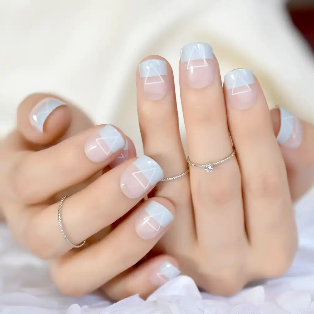 51 Cool French Tip Nail Designs Stayglam