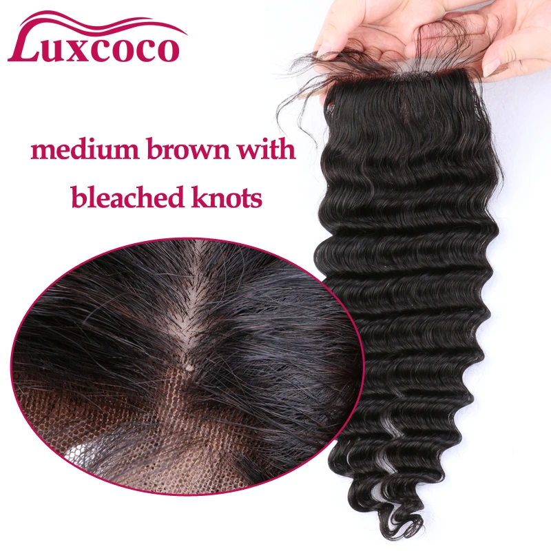 

Mongolian Closure Silk Base 7A Virgin Human Hair Deep Wave Silk Base Closure With Baby Hair Cheap Silk Closure With Baby Hair