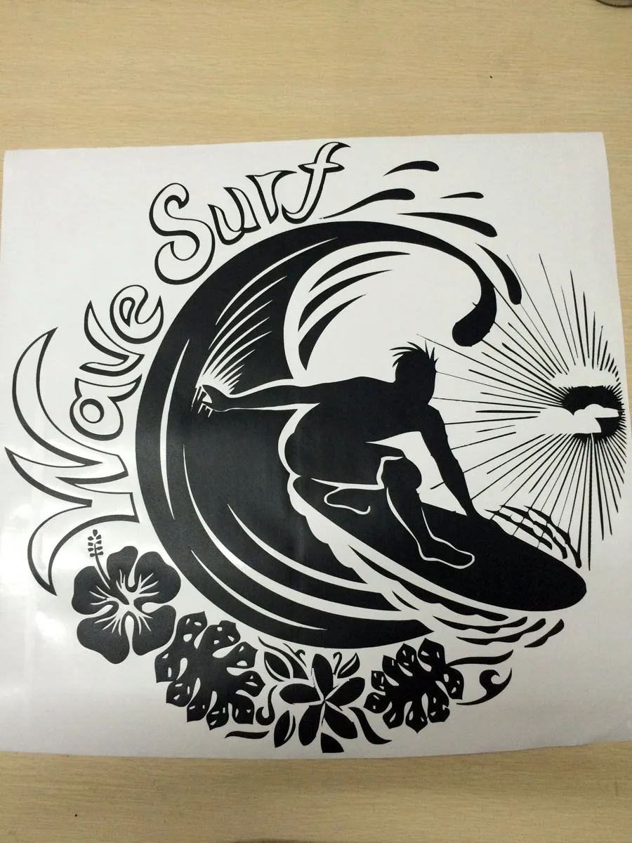 wave surf surfing logo