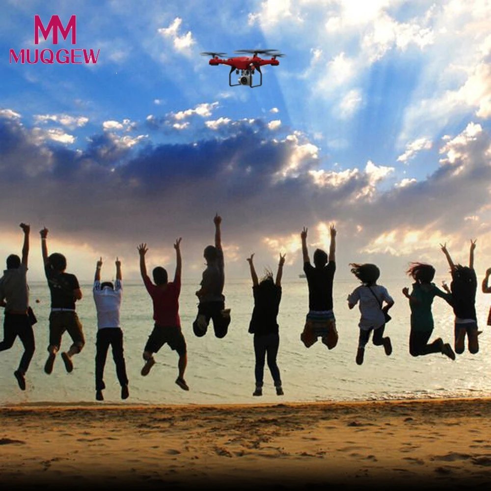 

2.4G Altitude Hold HD Camera Quadcopter RC Drone 2MP WiFi FPV Live Helicopter Hover RC Helicopter 6 Axis Gyro APP operation