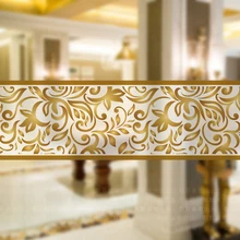 Мини оконные стеклянные пленки ПВХ линия талии винил самоклеющиеся бумаги водонепроницаемый линии талии adesivo кухня Краш стоп наклейки