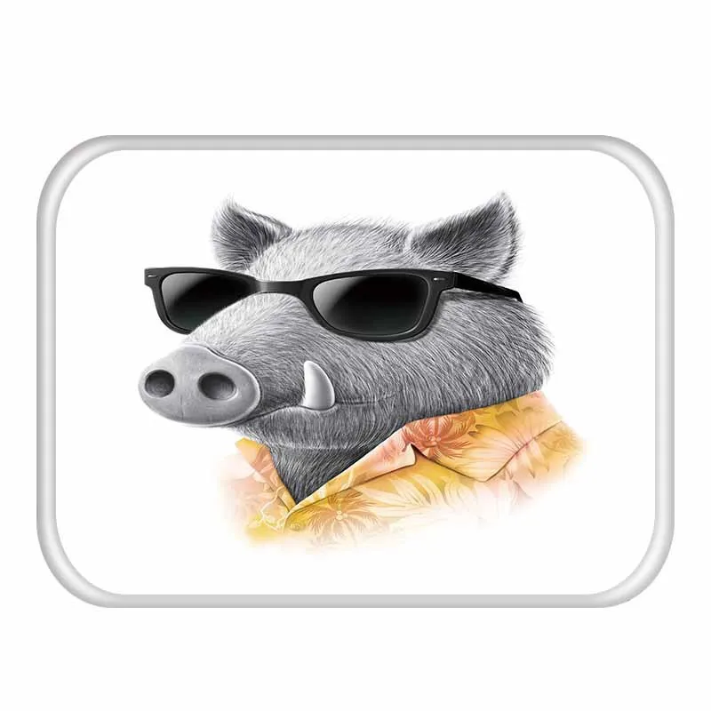 Cartoon Cute Animal Entrance Tapete Waterproof Anti-Slip Doormat Rug For Kitchen Bathroom Carpet Floor Mat Alfombra Infantil