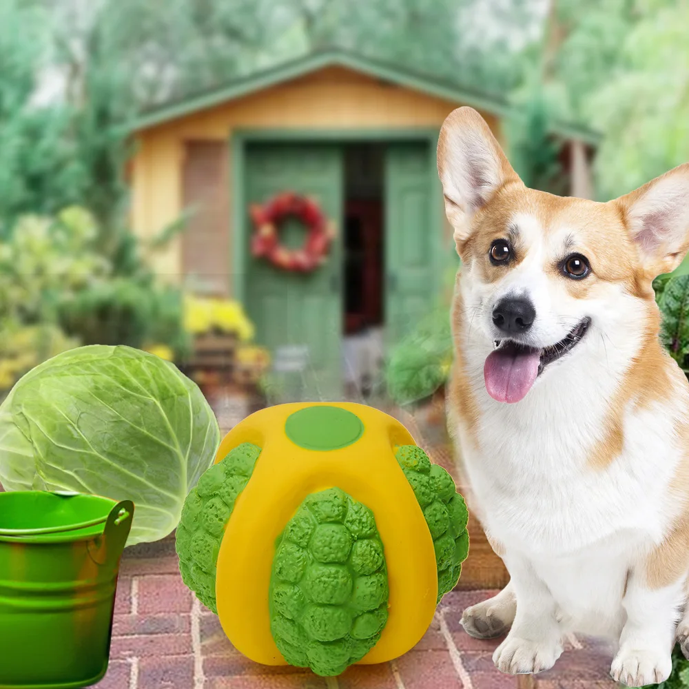 

Pet Dog Cat Puppy ElasticityTeeth Ball Dog Chew Toys Tooth Cleaning Balls Toys Dog Toy Interactive Latex Balls For Dogs