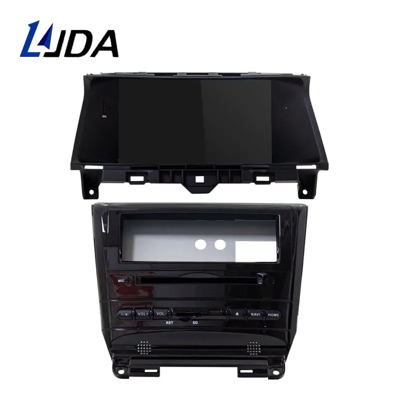 Top LJDA 1 Din Android 9.1 Car Radio For Honda Accord 2008-2015 WIFI Car Multimedia Player Stereo GPS Navigation DVD IPS Auto Audio 1