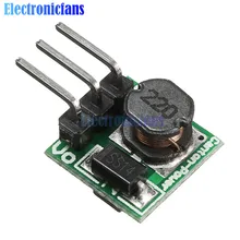 DC-DC-módulo de potencia de impulso, convertidor de voltaje Mini para Arduino, 0,8-3,3 V a 3,3 V