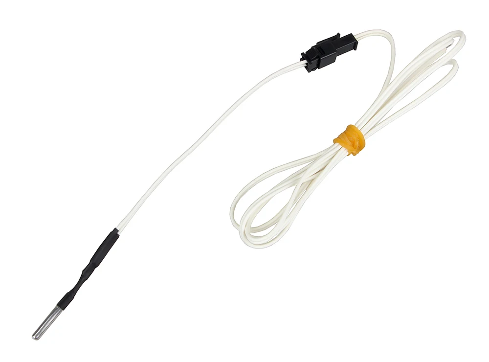 3DSWAY 3D Printer Parts HT-NTC100K Thermistor Temperature Sensor Wire B3950 Sensor Cable for High Temperature Print Hotend Kit (3)
