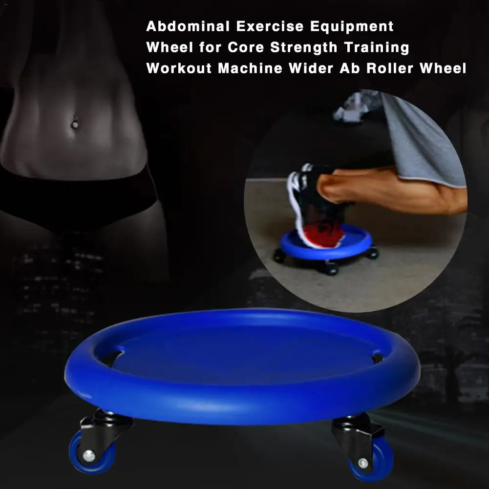 

Abdominal Exercise Equipment Wheel for Core Strength Training Workout Machine Wider Ab Roller Wheel