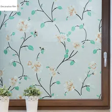 Статическая клеящаяся наклейка на оконное стекло Непрозрачный замороженный 3D стерео бумага на окна стеклянная пленка декоративная наклейка на окно