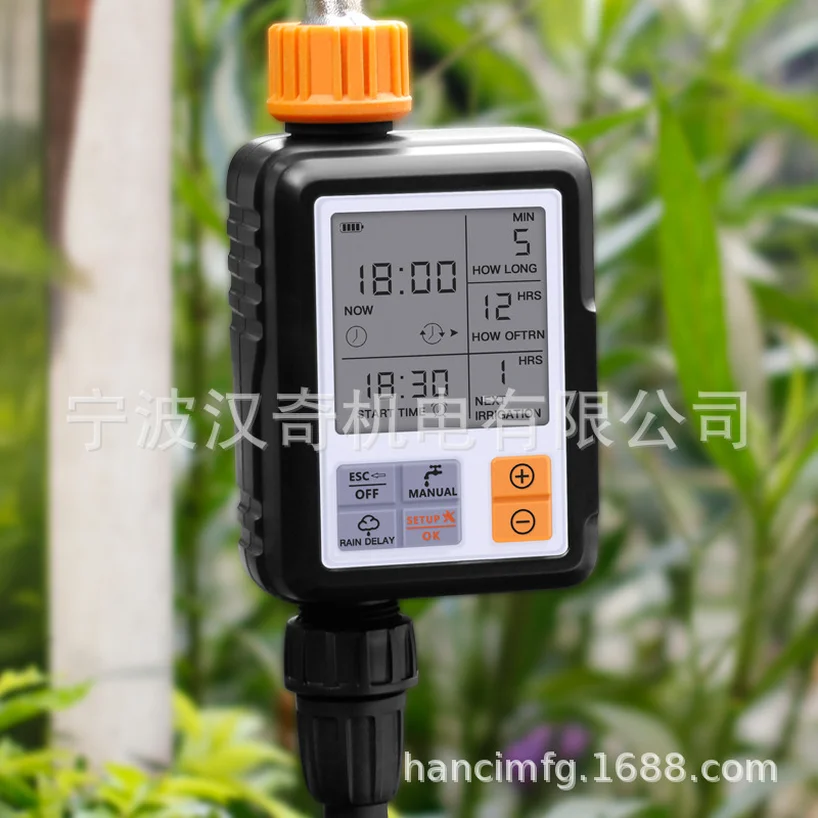 

Large Screen Multifunctional Timing Watering Device Outdoor Garden Sprinkler Controller Intelligent Automatic Watering Timer