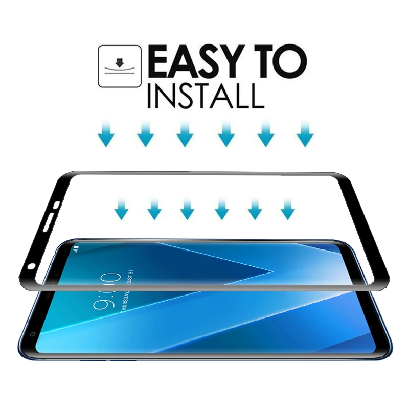 3D изогнутое полное покрытие закаленное стекло для LG Velvet V60 V30 V30S V35 V40 V50 V50S G8X G8 G7 Plus