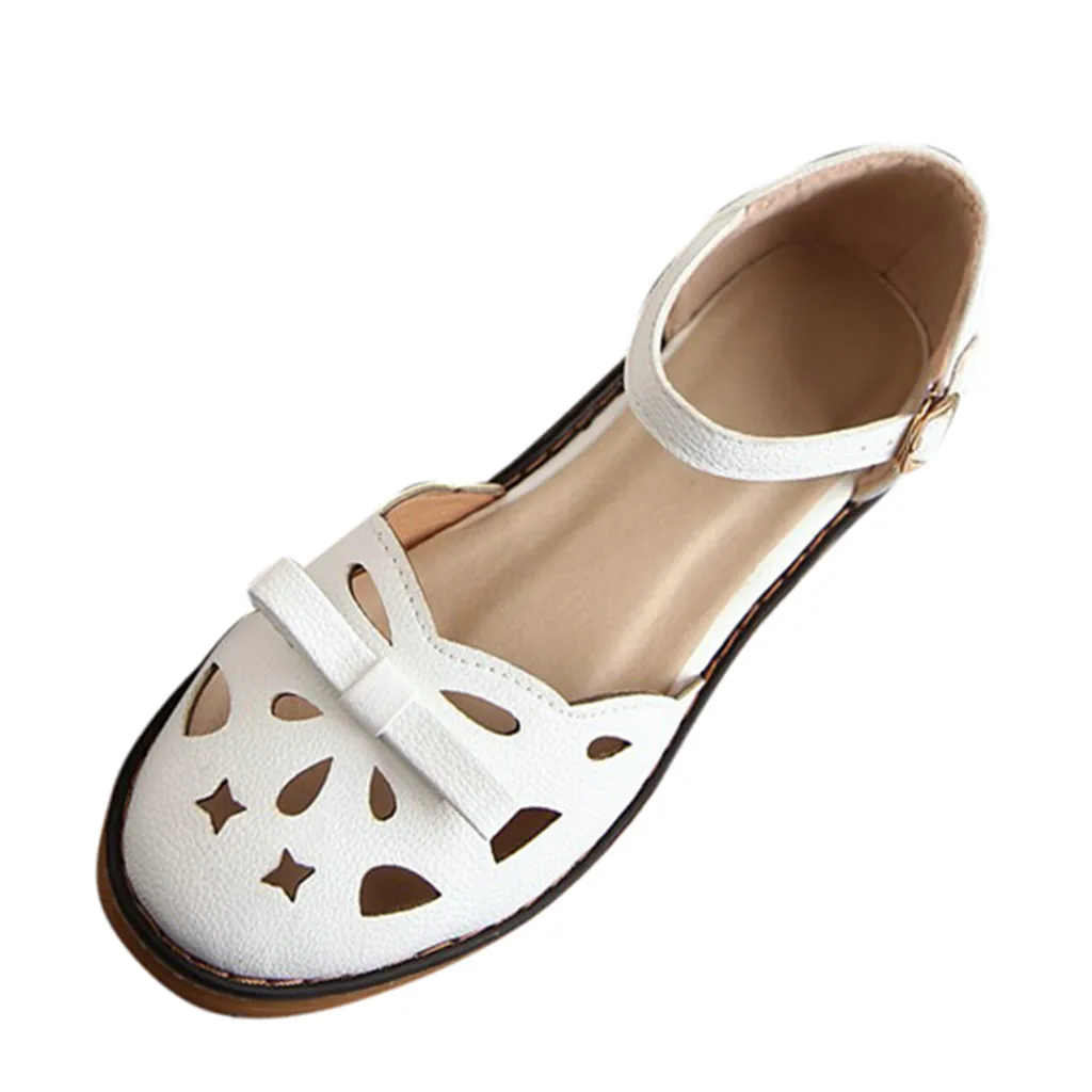 

SAGACE Women's Sandals In Summer Solid Color Hollow With Fashion Women's Sandals Fashion Butterfly-knot Sexy shoe Outside May 21