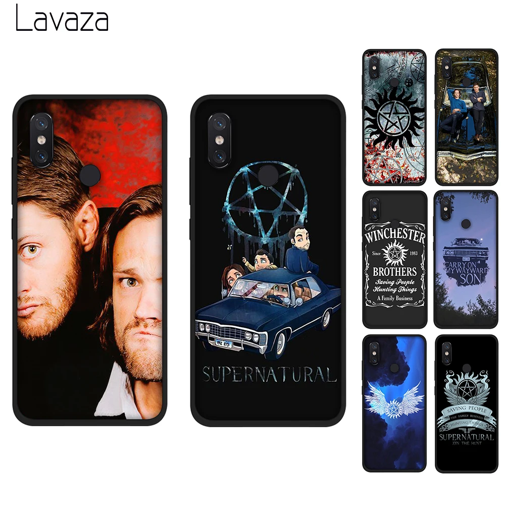 

Lavaza Supernatural SPN Soft Silicone Cover for Xiaomi Redmi 4A 6A S2 Go Note 7 4 4x 5 6 Pro 5A Prime TPU Case